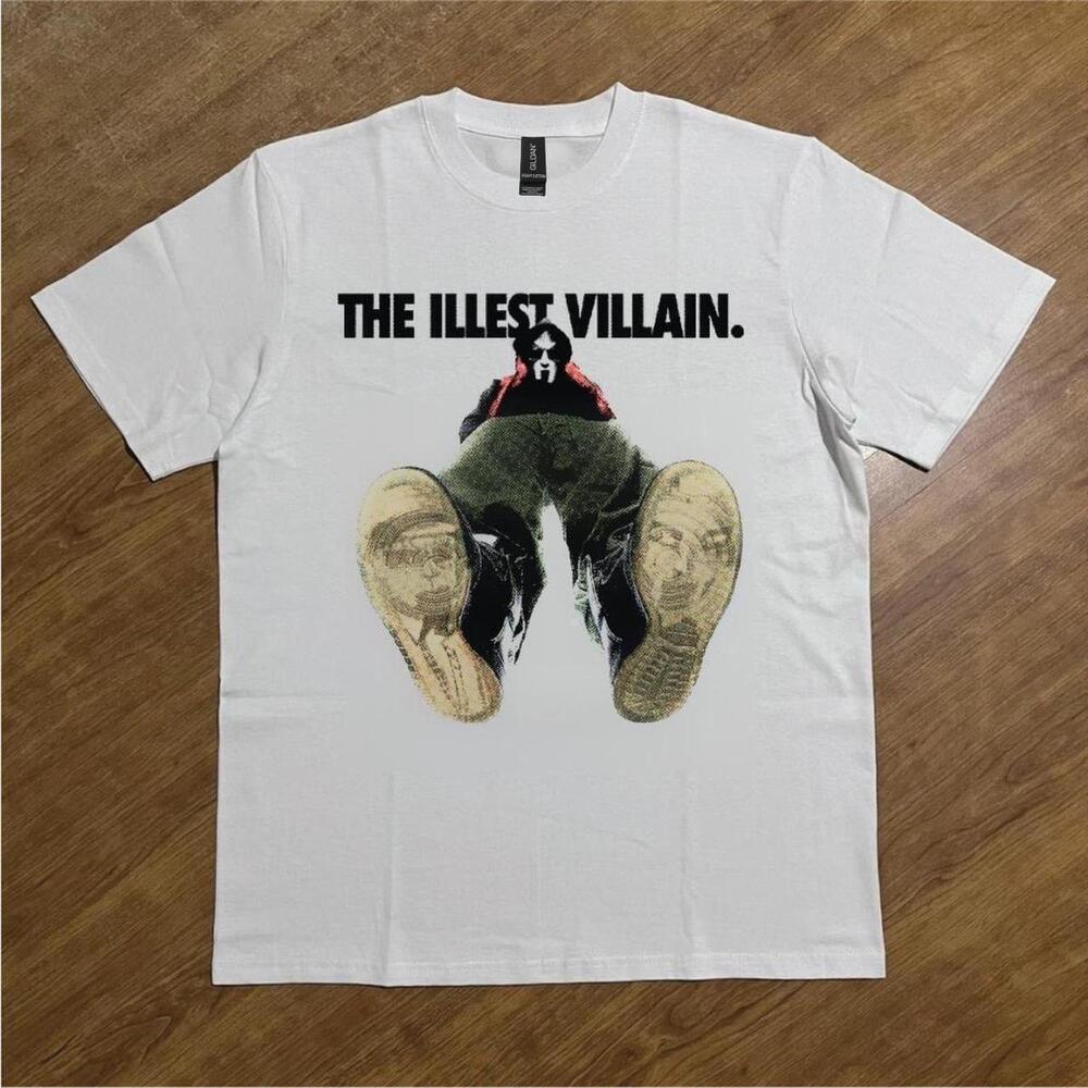 White The Illest Villain Graphic Tee